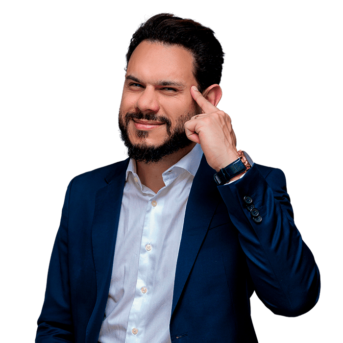 Retrato de Heverson Barbosa, fundador da Transformatória