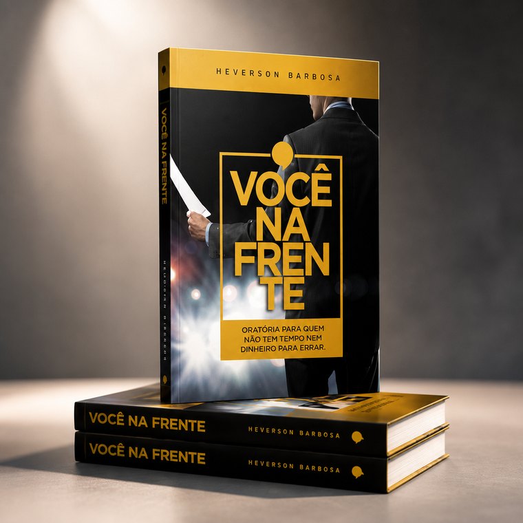 Capa do livro Você na Frente, de Heverson Barbosa